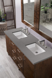 James Martin Metropolitan 60" Double Vanity with 3 CM Countertop - Luxe Bathroom Vanities