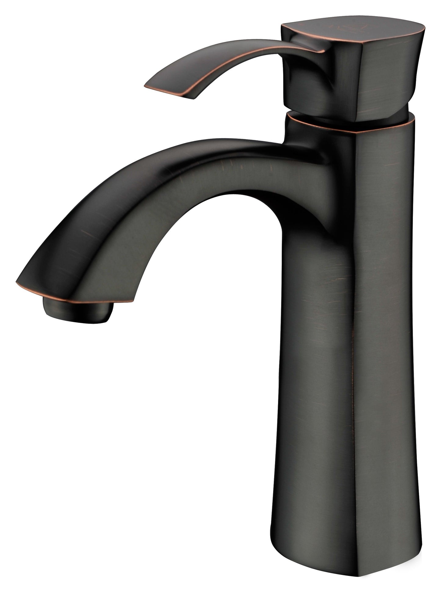 Rhythm Series Single Hole Single-Handle Mid-Arc Bathroom Faucet - Luxe Bathroom Vanities