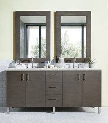 James Martin Metropolitan 72" Double Vanity with 3 CM Countertop - Luxe Bathroom Vanities