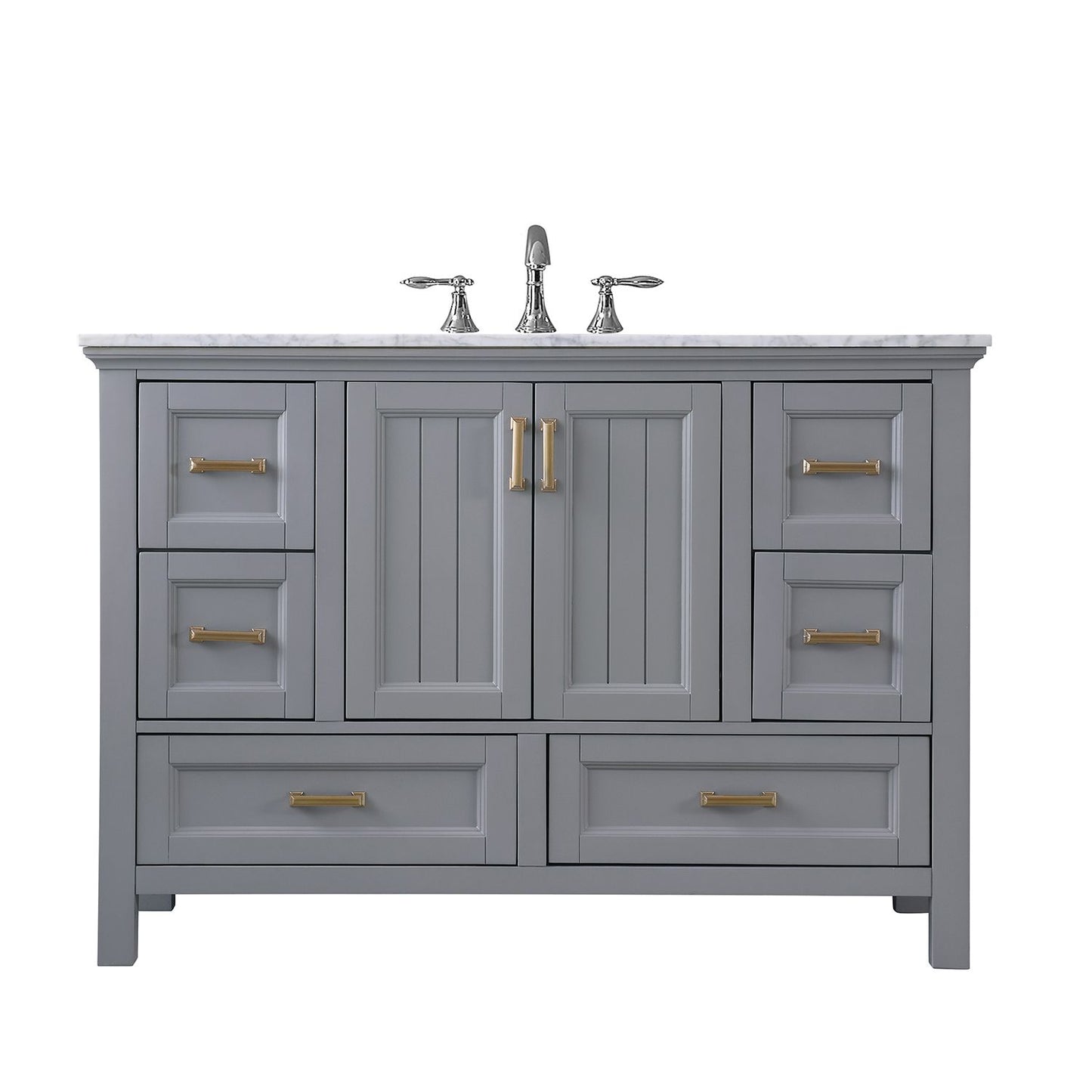 Altair Isla 48" Single Bathroom Vanity Set Countertop without Mirror - Luxe Bathroom Vanities