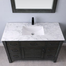 Altair Maribella 48" Single Bathroom Vanity Set Countertop with Mirror - Luxe Bathroom Vanities