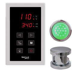 Indulgence Touch Panel Control Kit in Brushed Nickel - Luxe Bathroom Vanities Luxury Bathroom Fixtures Bathroom Furniture