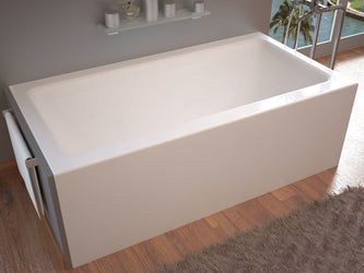 Atlantis Whirlpools Soho 32 x 60 Front Skirted Air Massage Tub with Right Drain - Luxe Bathroom Vanities Luxury Bathroom Fixtures Bathroom Furniture