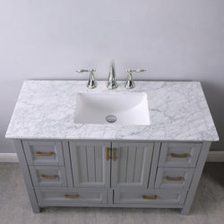 Altair Isla 48" Single Bathroom Vanity Set Countertop without Mirror - Luxe Bathroom Vanities