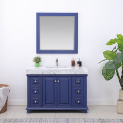 Altair Jardin 48" Single Bathroom Vanity Set Countertop with Mirror - Luxe Bathroom Vanities
