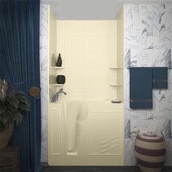 6 in. Tiling Walk-in Bathtub Wall Surround System in - Luxe Bathroom Vanities Luxury Bathroom Fixtures Bathroom Furniture