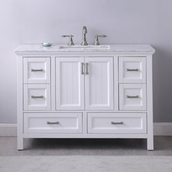 Altair Isla 48" Single Bathroom Vanity Set Countertop without Mirror - Luxe Bathroom Vanities