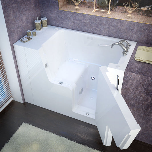 Annzi FHC20174 Meditub 4-Piece Roman Tub Faucet with Extendable Showerhead - Luxe Bathroom Vanities
