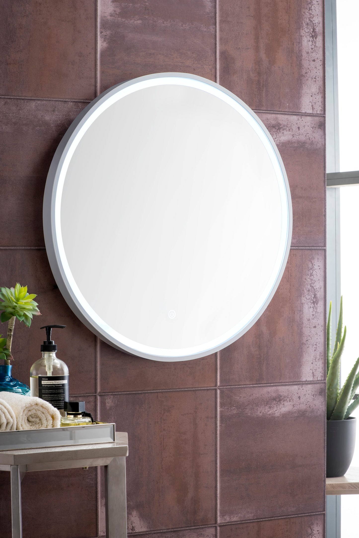 James Martin Cirque 24" Mirror - Luxe Bathroom Vanities