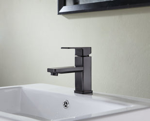 Naiadi Single Hole Single Handle Bathroom Faucet - Luxe Bathroom Vanities