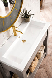 James Martin Brooklyn 39.5" Wooden Sink Console - Luxe Bathroom Vanities