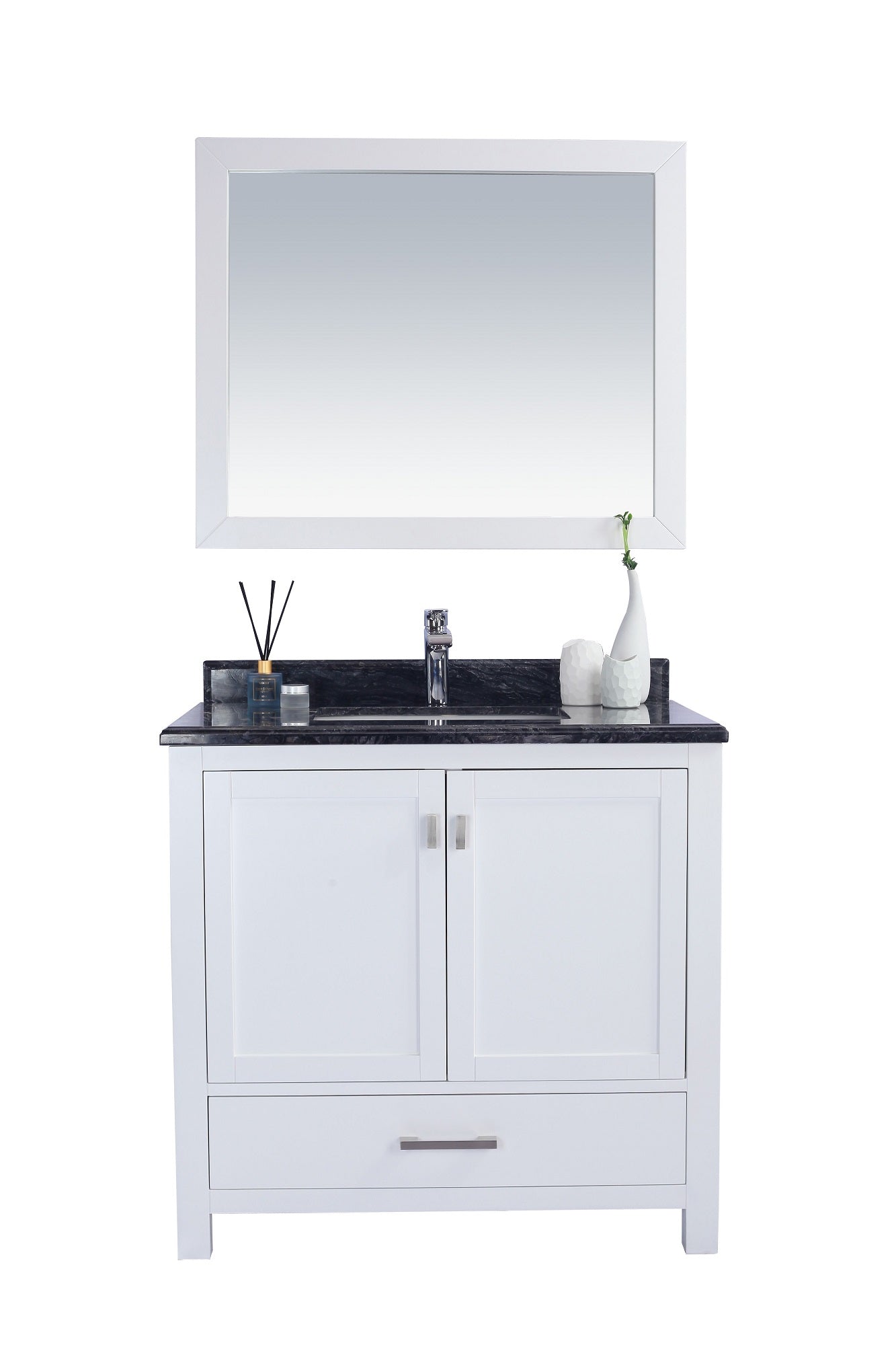Wilson 36 - Cabinet with Countertop - Luxe Bathroom Vanities Luxury Bathroom Fixtures Bathroom Furniture