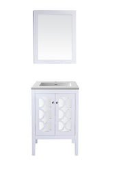 Mediterraneo - 24 - Cabinet with VIVA Stone Solid Surface Countertop - Luxe Bathroom Vanities Luxury Bathroom Fixtures Bathroom Furniture