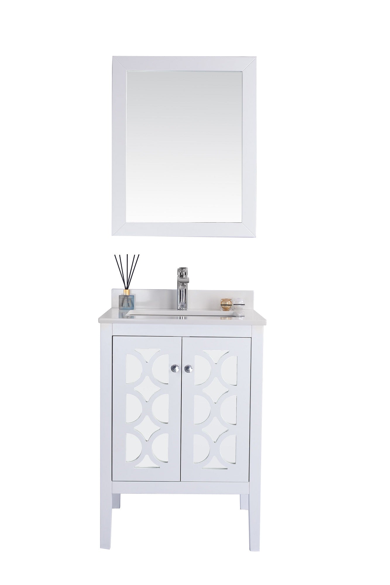 Mediterraneo - 24 - Cabinet with Counter - Luxe Bathroom Vanities Luxury Bathroom Fixtures Bathroom Furniture