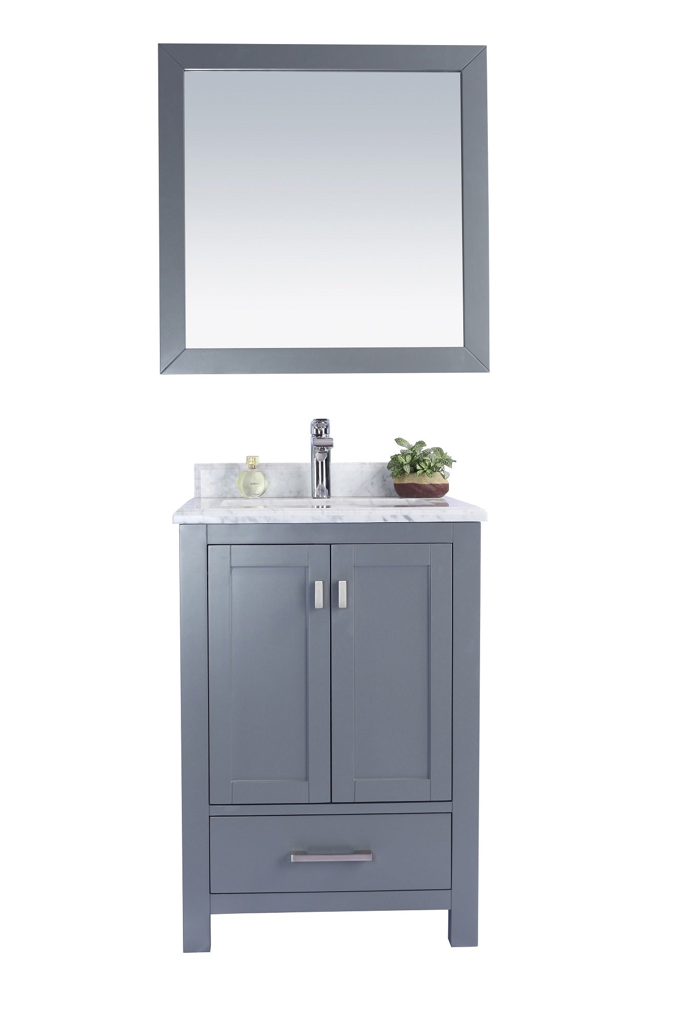 Wilson 24 - Cabinet with Countertop - Luxe Bathroom Vanities Luxury Bathroom Fixtures Bathroom Furniture