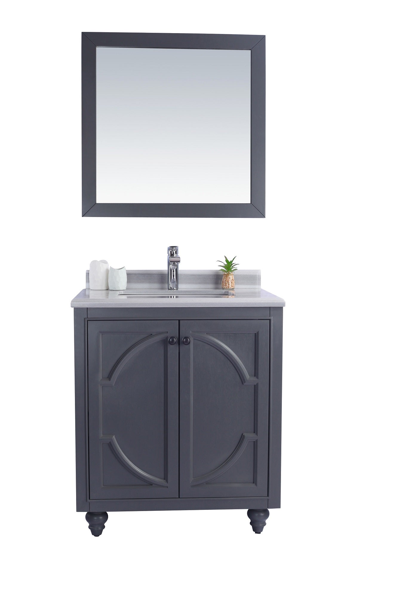Odyssey - 30 - Cabinet with Counter - Luxe Bathroom Vanities Luxury Bathroom Fixtures Bathroom Furniture