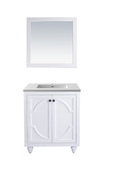 Odyssey - 30 - Cabinet with VIVA Stone Solid Surface Countertop - Luxe Bathroom Vanities Luxury Bathroom Fixtures Bathroom Furniture