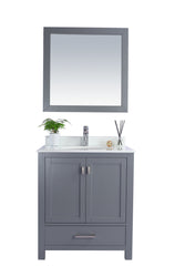 Wilson 30 - Cabinet with Countertop - Luxe Bathroom Vanities Luxury Bathroom Fixtures Bathroom Furniture