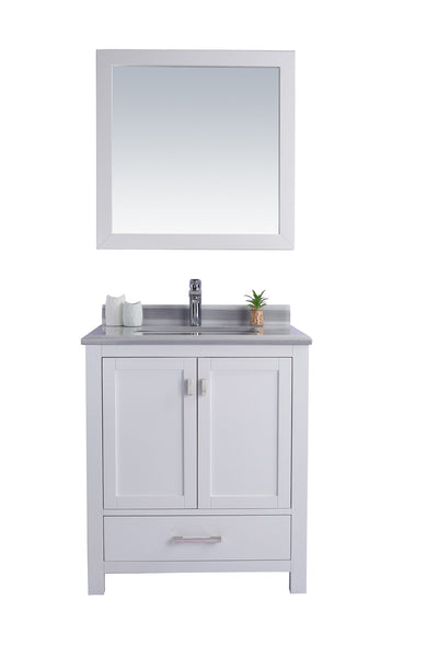 Wilson 30 - Cabinet with Countertop - Luxe Bathroom Vanities Luxury Bathroom Fixtures Bathroom Furniture