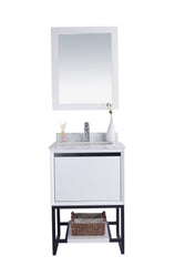 Alto 24 - Cabinet with Countertop - Luxe Bathroom Vanities Luxury Bathroom Fixtures Bathroom Furniture