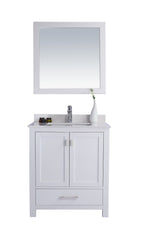 Wilson 30 - Cabinet with Countertop - Luxe Bathroom Vanities Luxury Bathroom Fixtures Bathroom Furniture