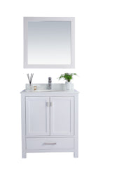 Wilson 30 - Cabinet with Countertop - Luxe Bathroom Vanities Luxury Bathroom Fixtures Bathroom Furniture