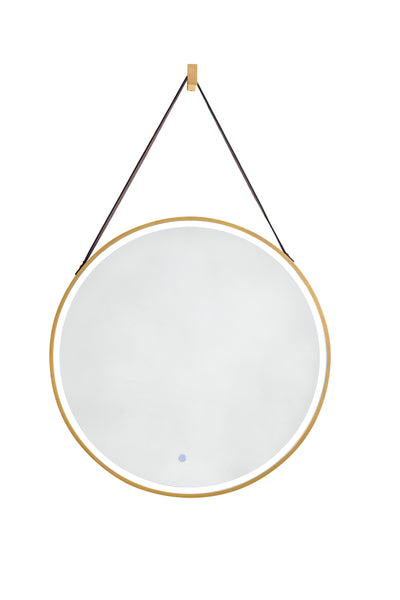 James Martin Annapolis 27.6" Round Anti-Fogging LED Mirror - Luxe Bathroom Vanities