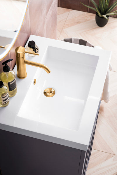 Alicante' 39.5 Single Vanity Cabinet, Glossy White, Radiant Gold – The  Lifestyle Lab
