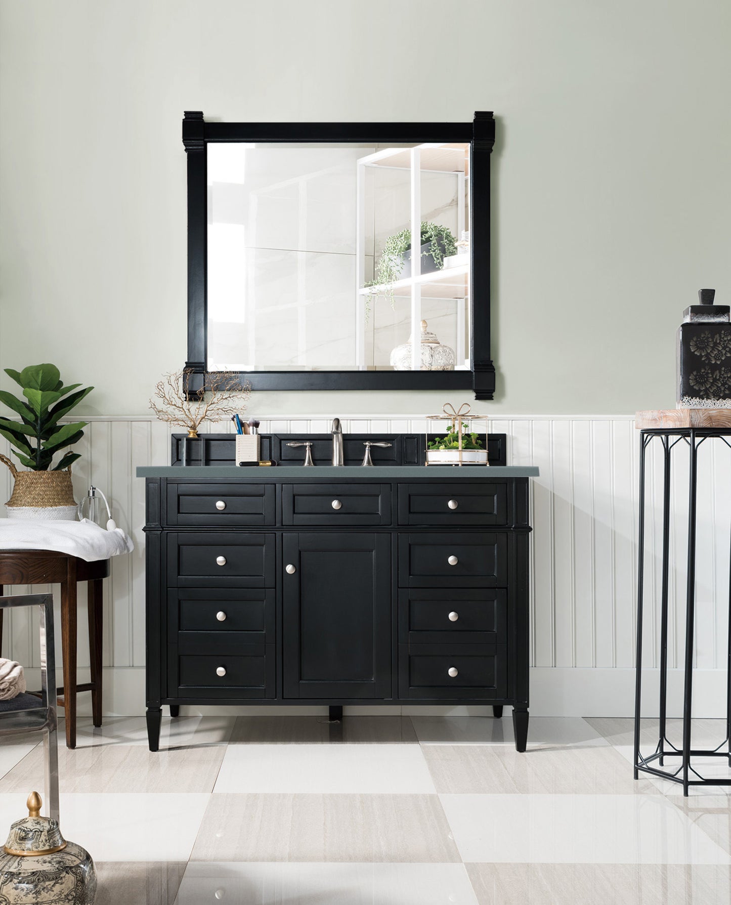James Martin Brittany 48" Single Vanity with 3 CM Countertop