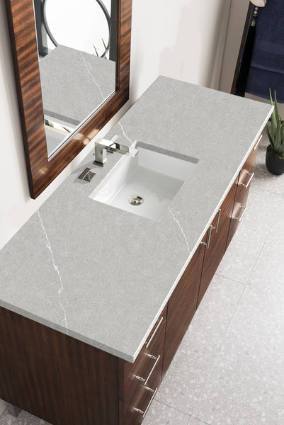 James Martin Metropolitan 60" Single Vanity with 3 CM Countertop - Luxe Bathroom Vanities