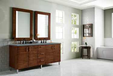 James Martin Metropolitan 72" Double Vanity with 3 CM Countertop - Luxe Bathroom Vanities