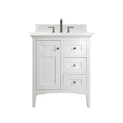 James Martin Palisades 30" Single Vanity with 3 CM Countertop - Luxe Bathroom Vanities