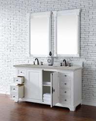 James Martin Providence 60" Double Vanity with 3 CM Countertop - Luxe Bathroom Vanities