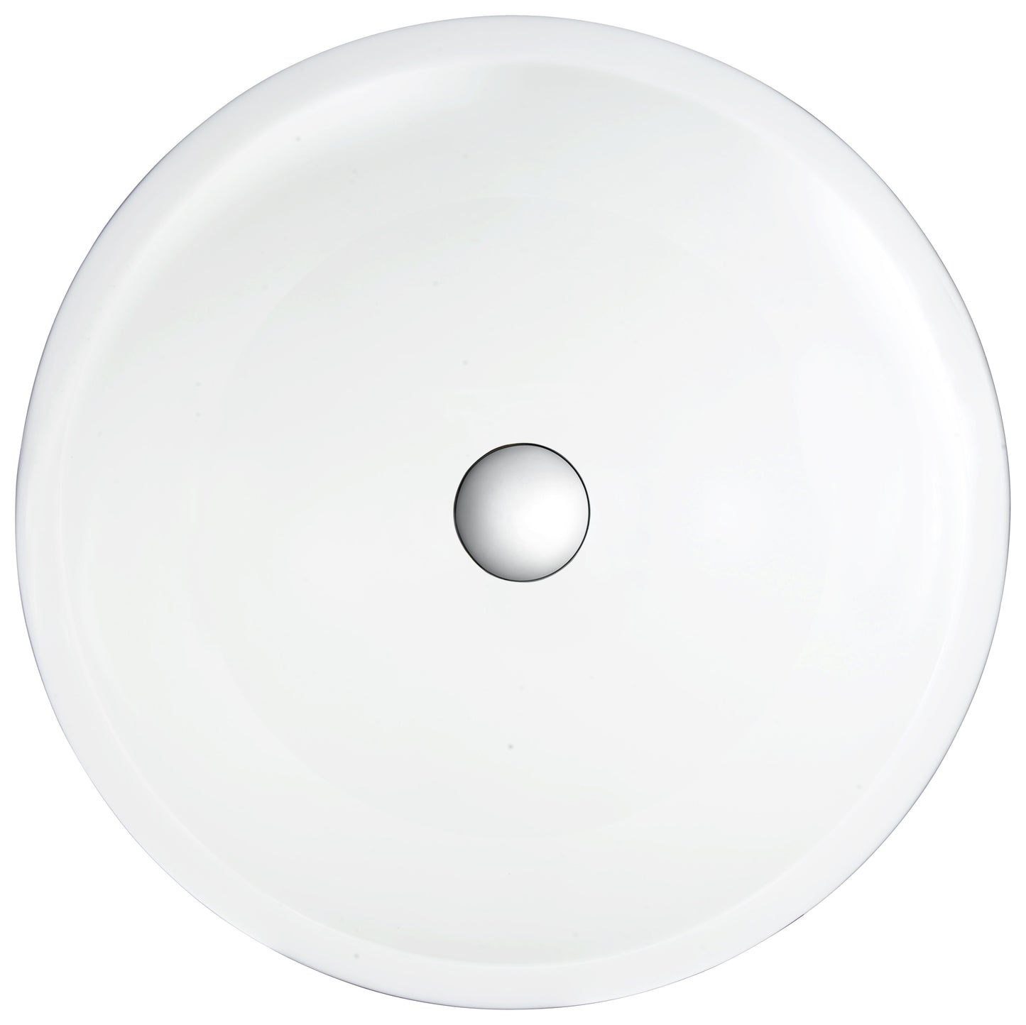 Egret Series Vessel Sink in White - Luxe Bathroom Vanities