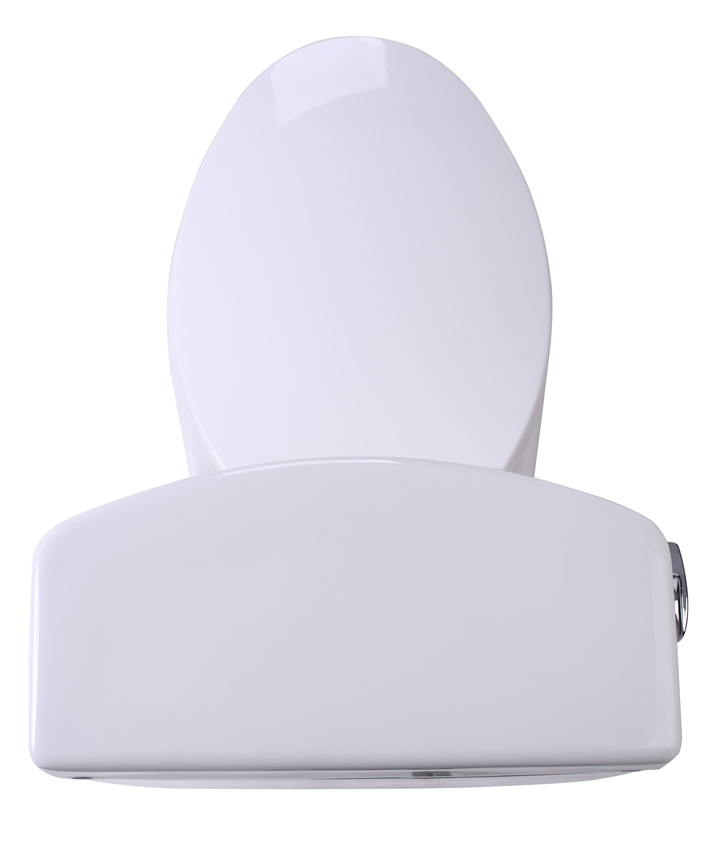 Talos 2-piece 1.6 GPF Single Flush Elongated Toilet in White - Luxe Bathroom Vanities