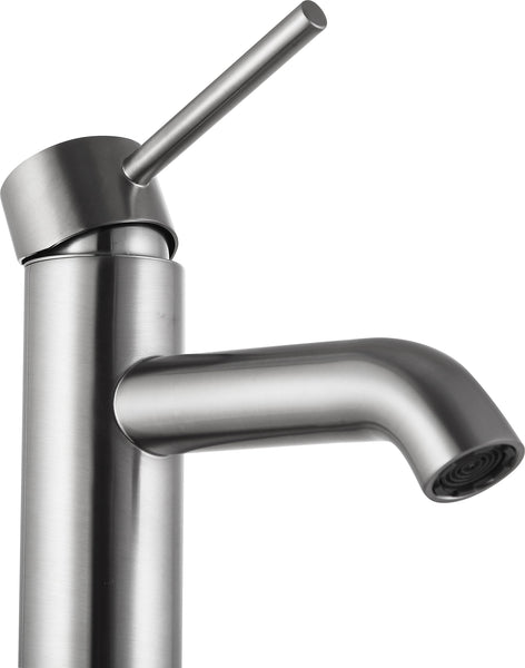 Valle Single Hole Single Handle Bathroom Faucet-108 - Luxe Bathroom Vanities