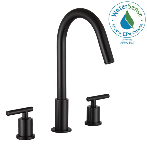 Spartan 8 in. Widespread 2-Handle Bathroom Faucet - Luxe Bathroom Vanities