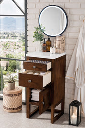 James Martin Athens 15" Cabinet w/ Drawers & Door - Right - Luxe Bathroom Vanities