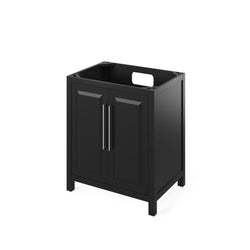 Hardware Resources Jeffrey Alexander 30" Cade Vanity, undermount rectangle bowl - Luxe Bathroom Vanities