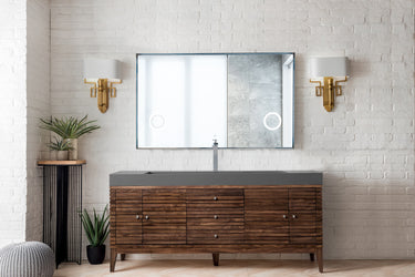 James Martin Linear 72" Single Vanity with Composite Top - Luxe Bathroom Vanities